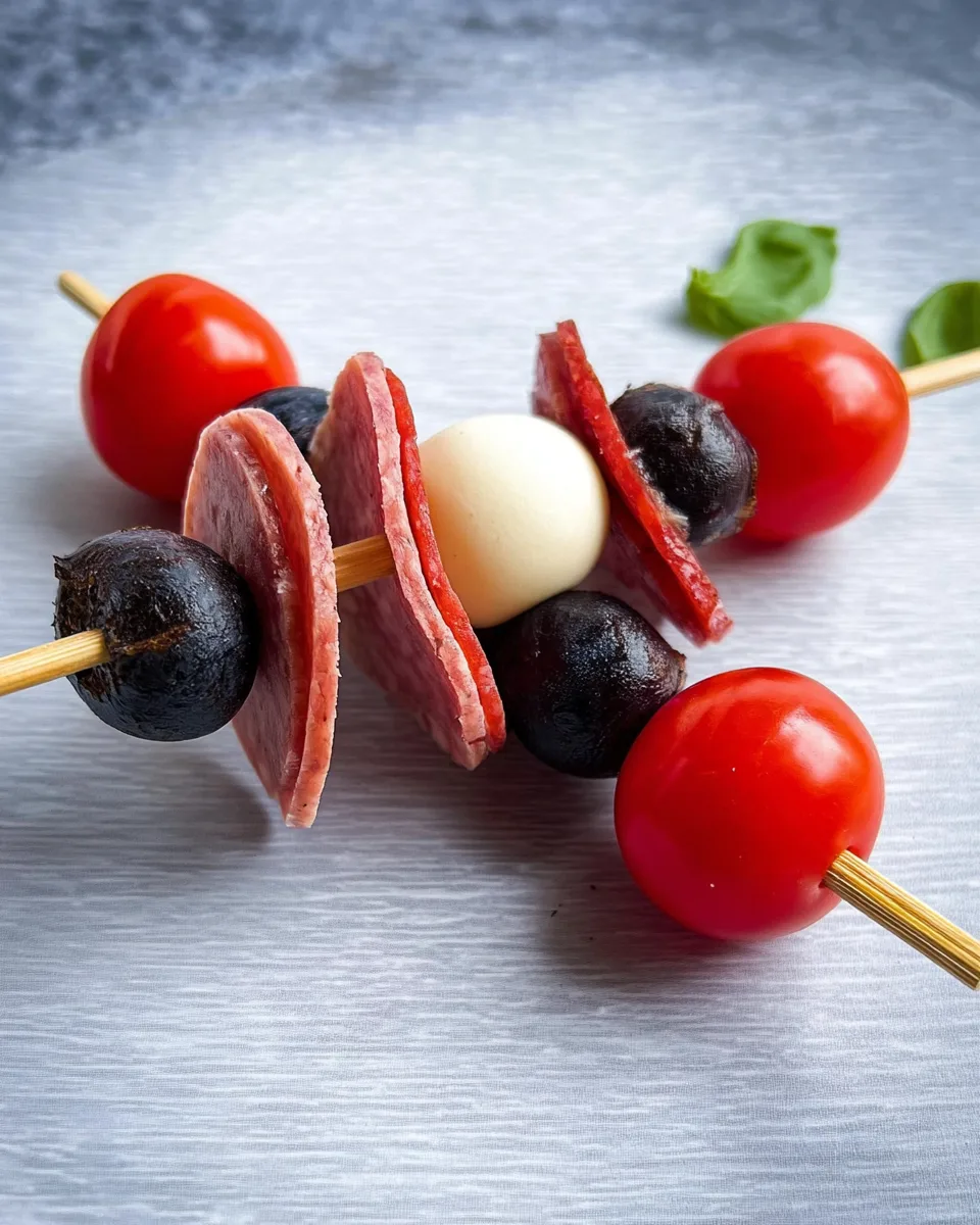 Red, White & Blue Skewers Recipe