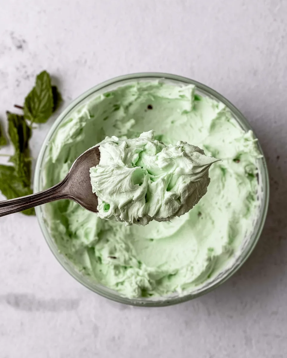 5-Minute Easy Mint Buttercream Frosting Recipe