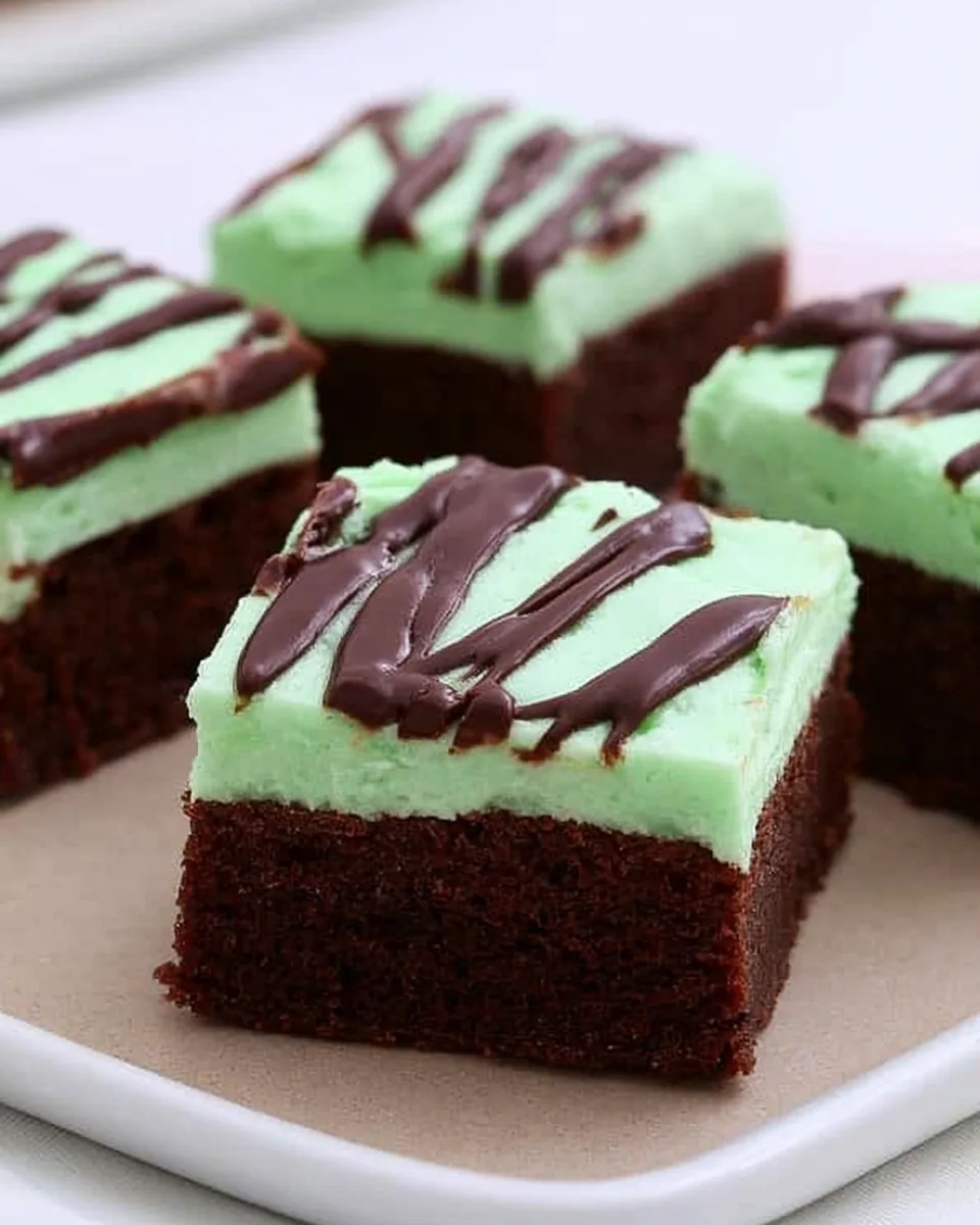 Best Chocolate Mint Brownies Recipe