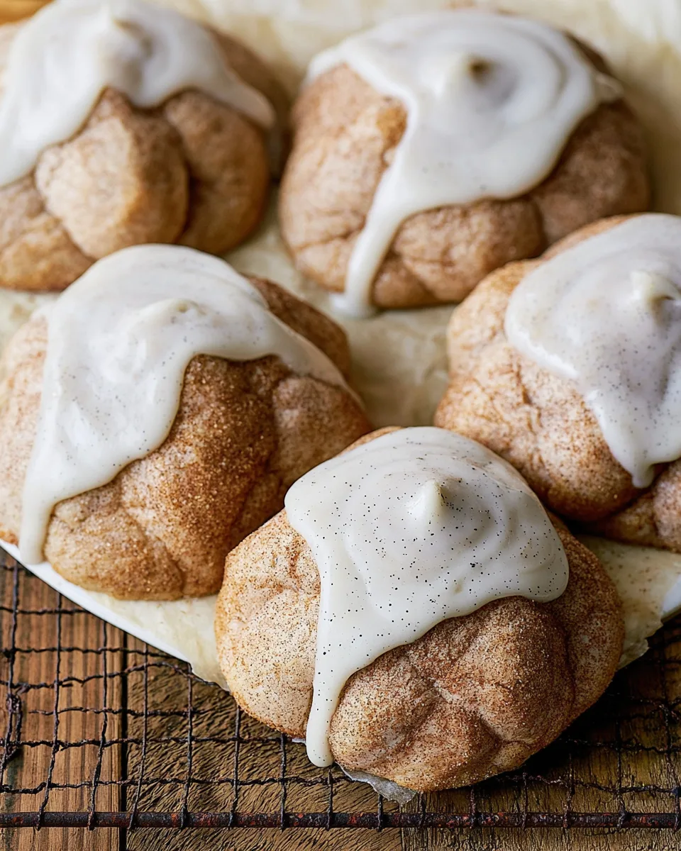 Best Ever Chai Cookies with Vanilla Bean Glaze