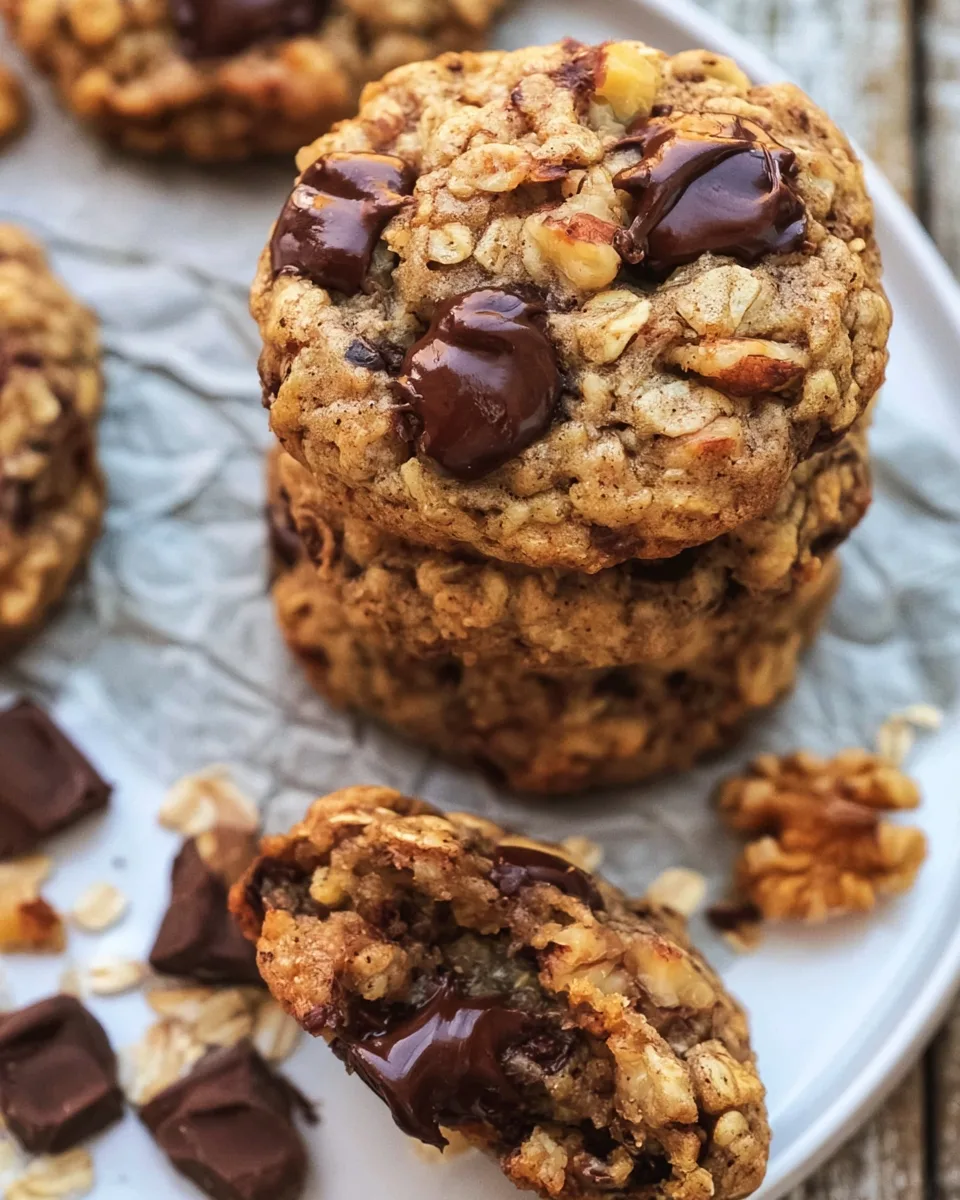 Chunky Monkey Banana Cookies Recipe