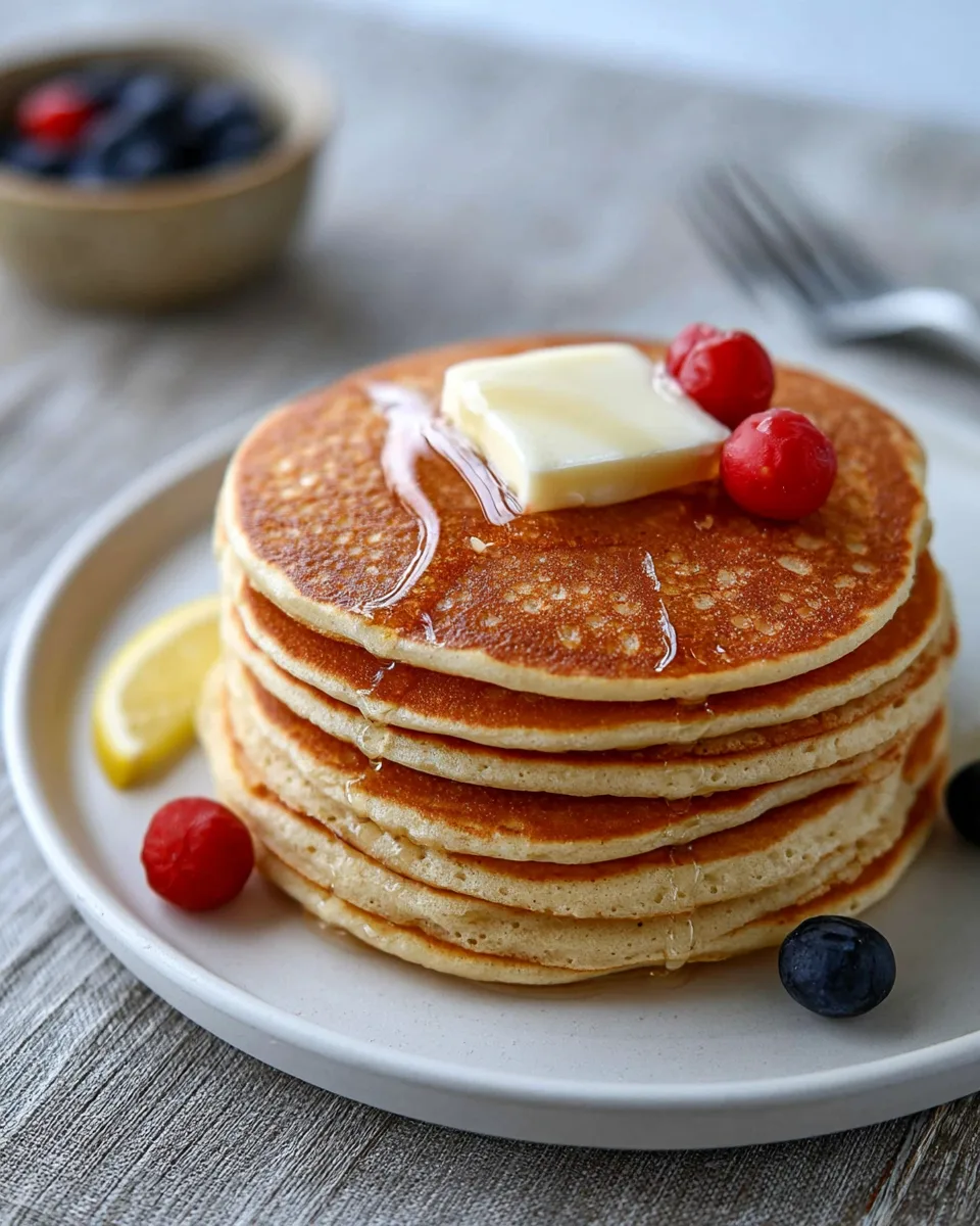 Cottage Cheese Protein Pancakes