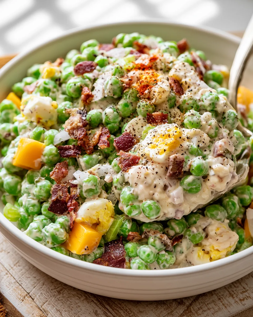 Creamy Southern Pea Salad Recipe