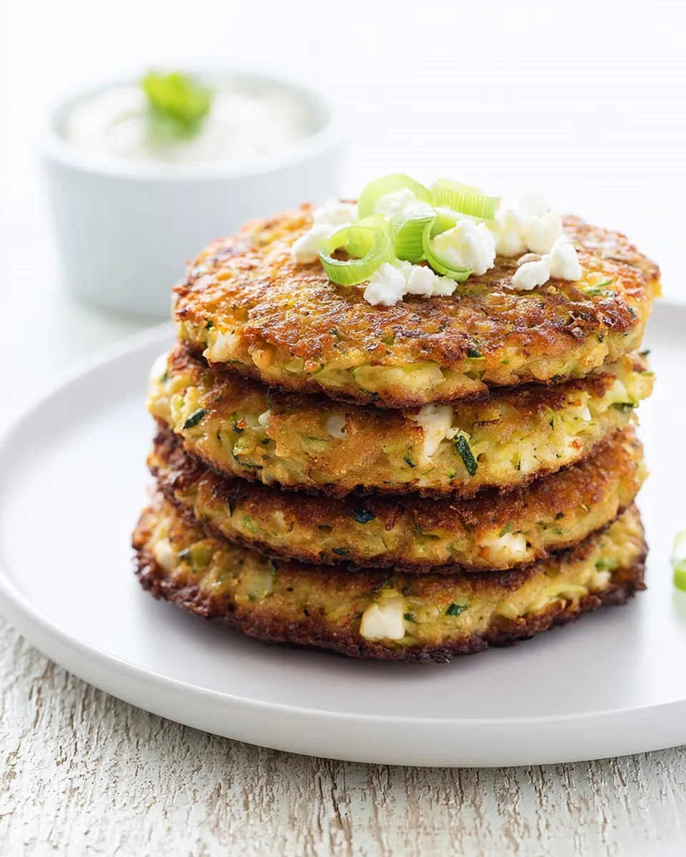 Crispy Keto Zucchini Fritters Recipe