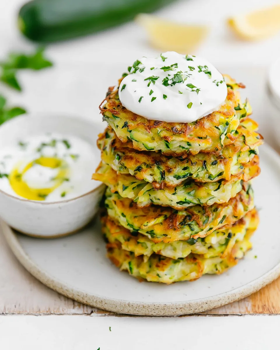 Crispy Zucchini Fritters – Easy Recipe
