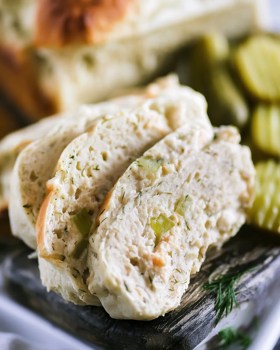 Easy Dill Pickle Bread Recipe