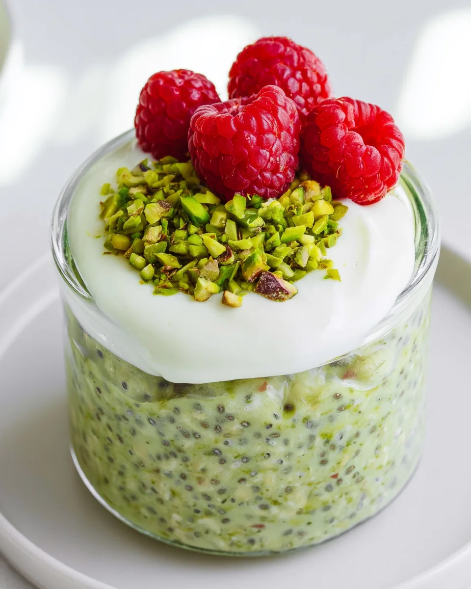 Easy Pistachio Overnight Oats Recipe