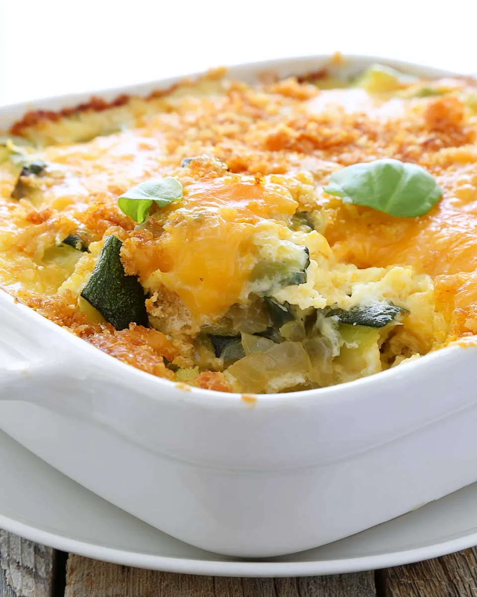 Easy Zucchini Casserole Recipe