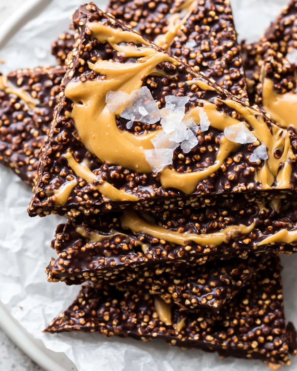 How to Make Chocolate Quinoa Crisps