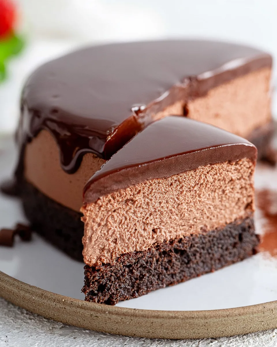 Keto Chocolate Mousse Cake Recipe