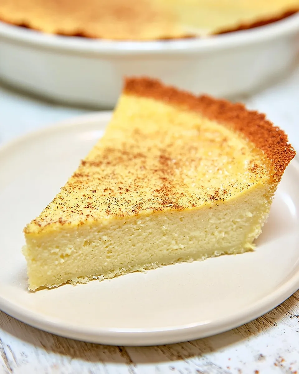 Keto Custard Pie – Low Carb Dessert