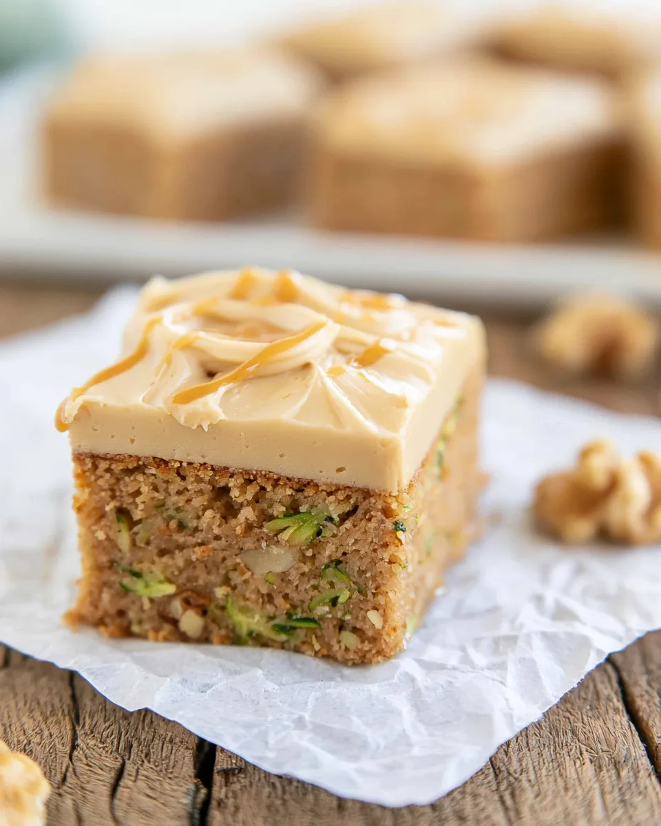 Keto Zucchini Bars - Low Carb Snack
