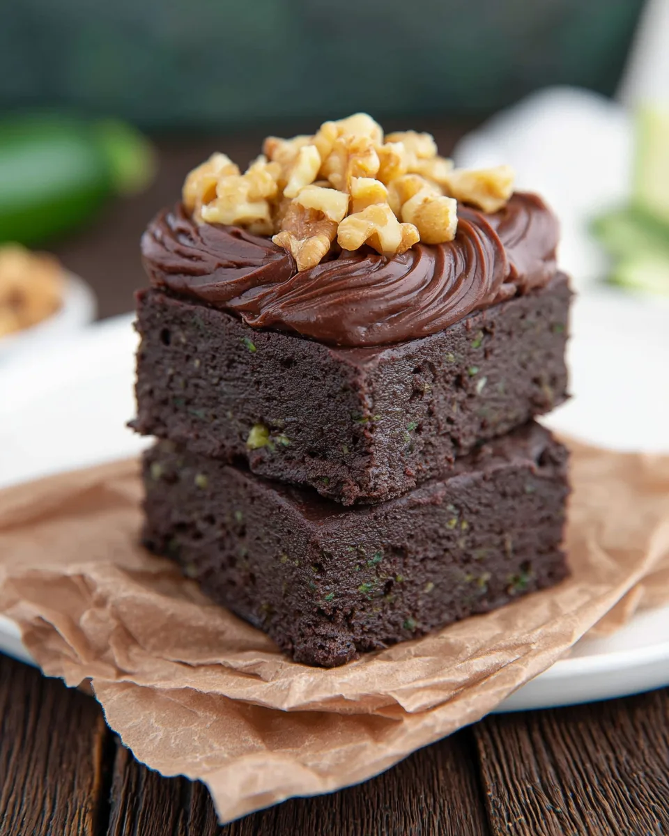 Keto Zucchini Brownies - Fudgy Recipe