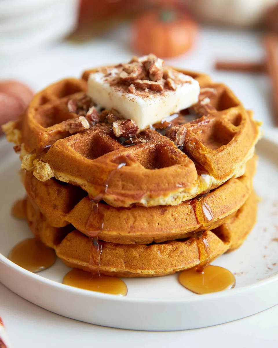 Perfect Keto Pumpkin Waffles Recipe