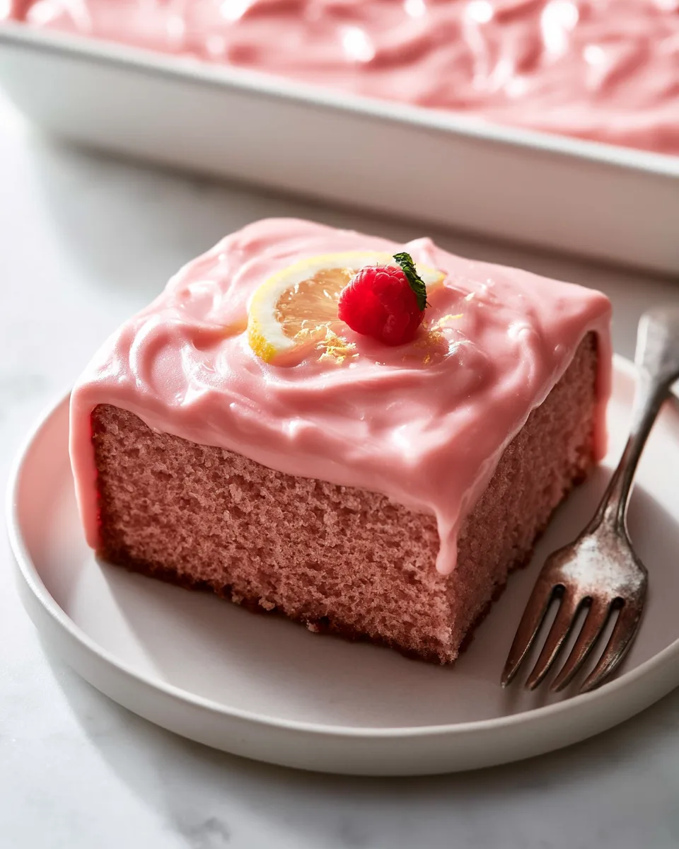 Pioneer Woman Pink Lemonade Sheet Cake Recipe