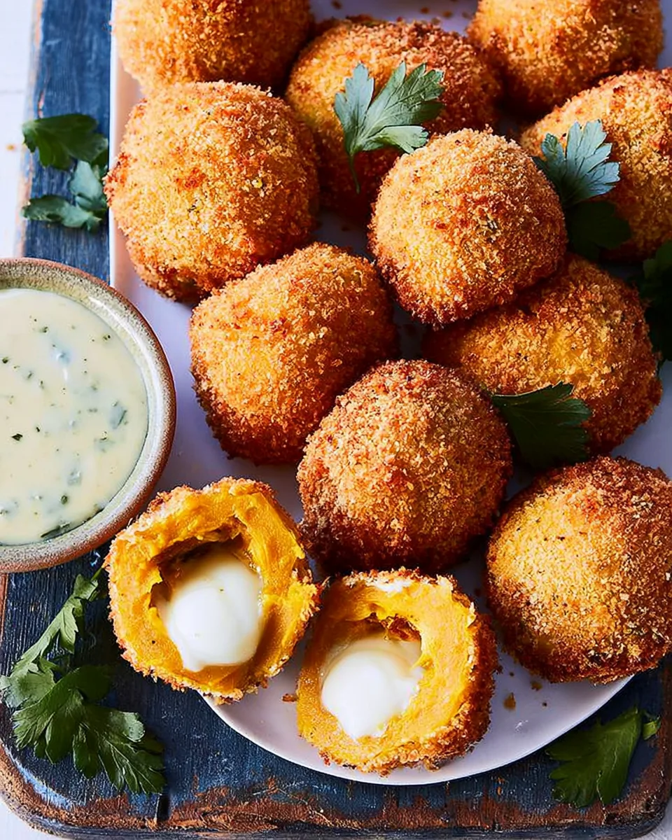 Back-to-School Cheesy Pumpkin Nuggets