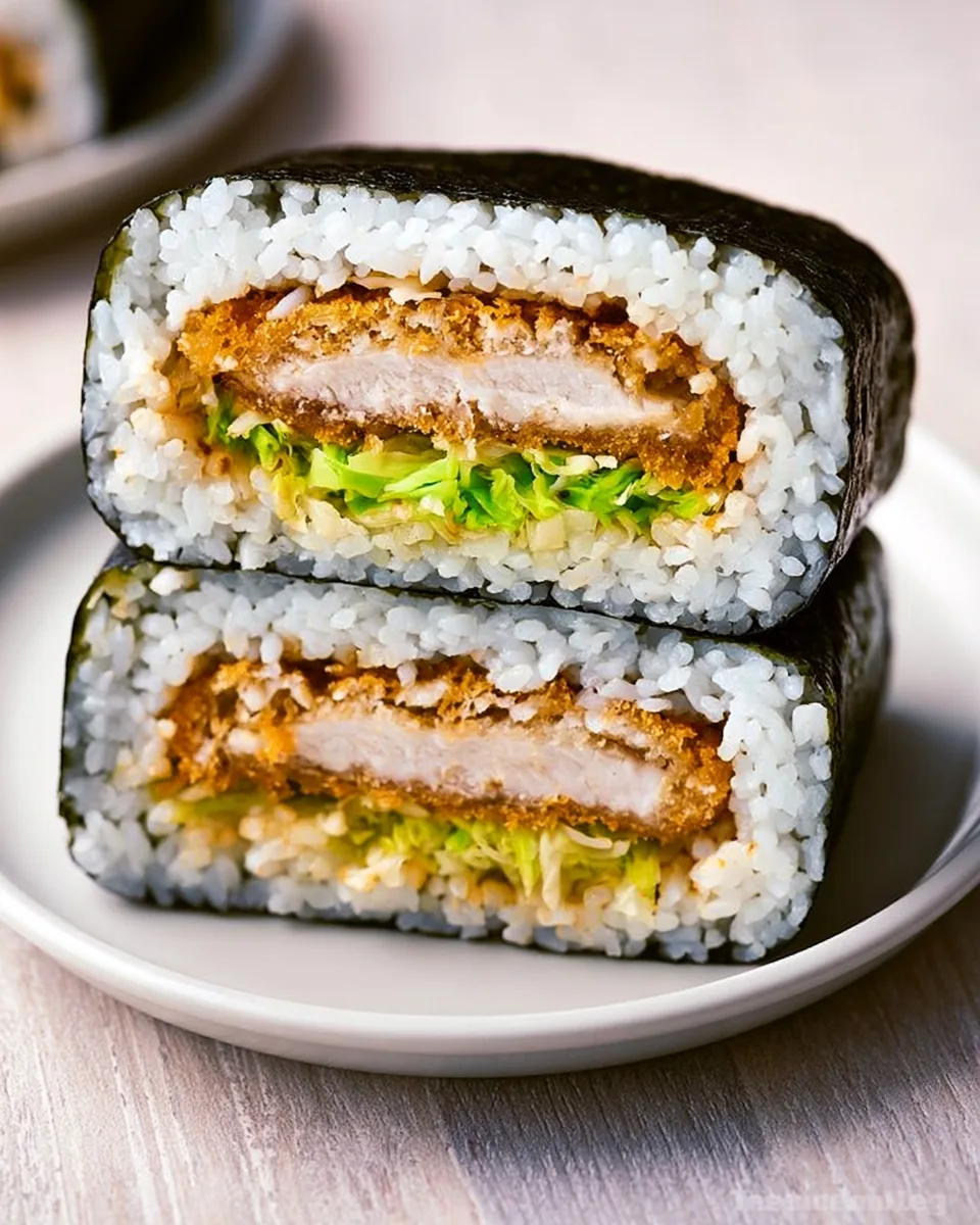 Back-to-School Chicken Katsu Onigirazu Recipe