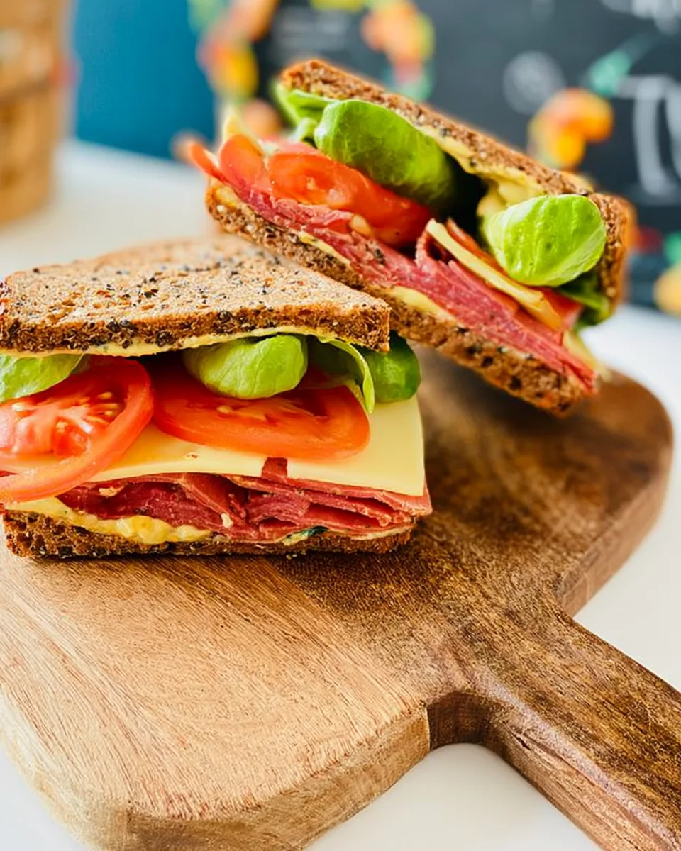 Back-to-School New York Pastrami Sandwich Recipe