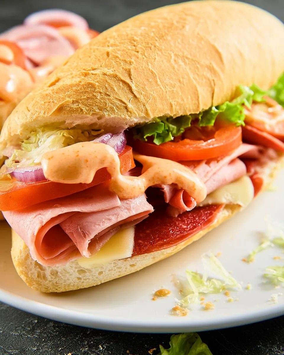 # Back-to-School Triple Meat Sub Lunch Box