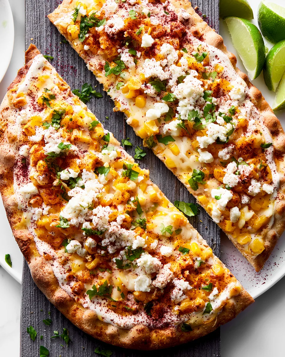 Best Labor Day Mexican Street Corn Flatbread