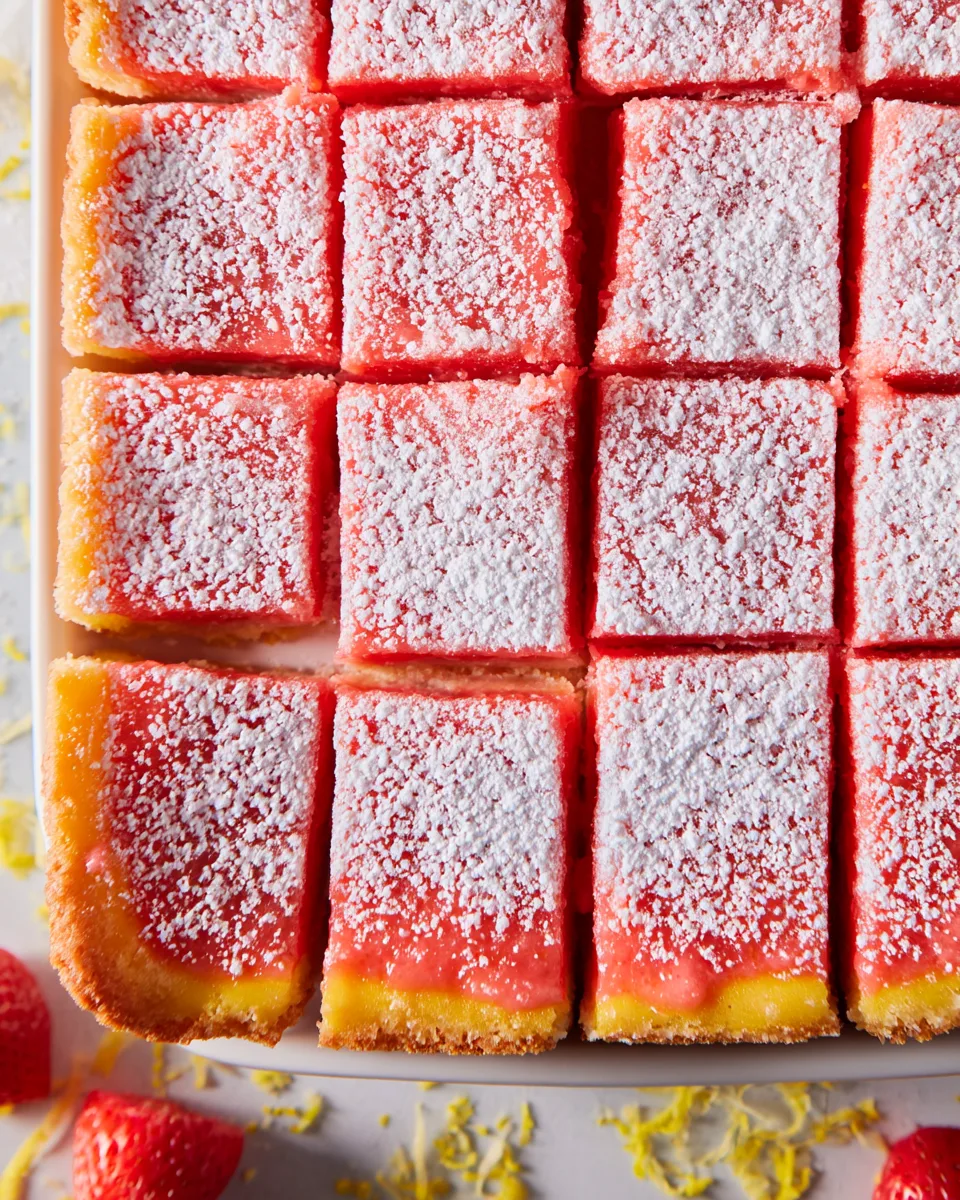 # Best Strawberry-Lemonade Bars