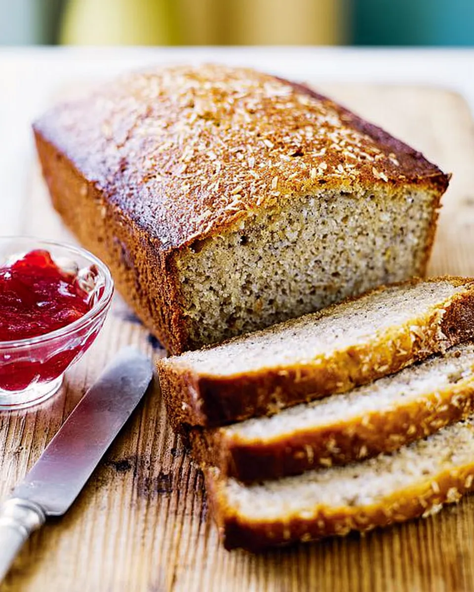 🍌🥥Coconut Banana Bread – School Lunchbox Treat