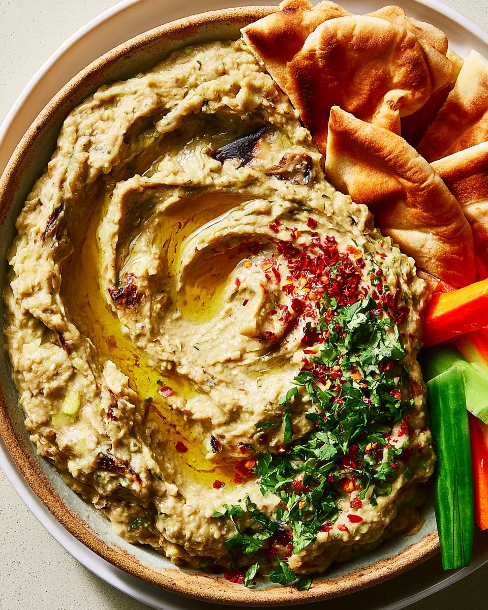 Creamy Baba Ghanoush Recipe