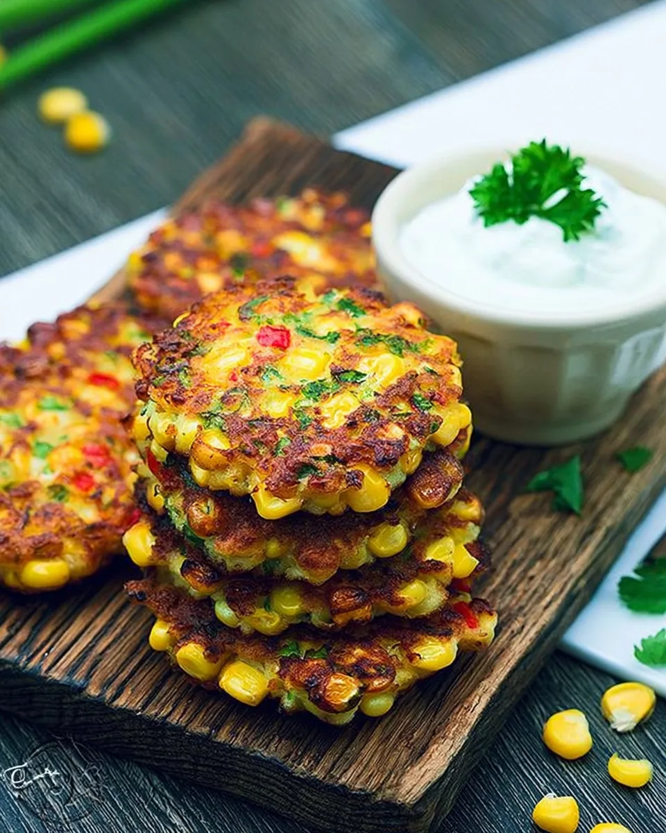 Easy Back-to-School Corn Fritters