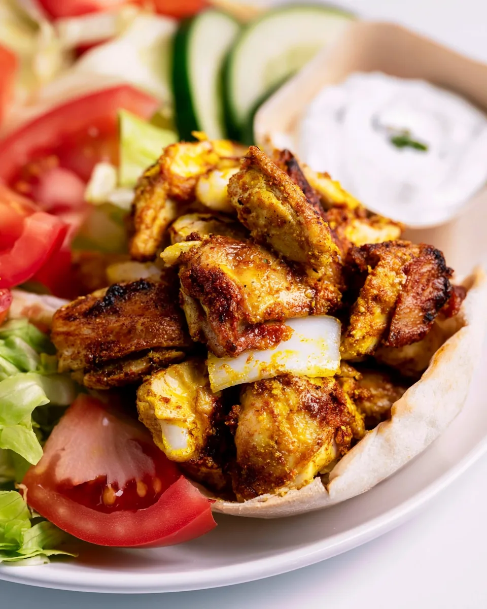 Easy Chicken Shawarma Lunch Box Recipe