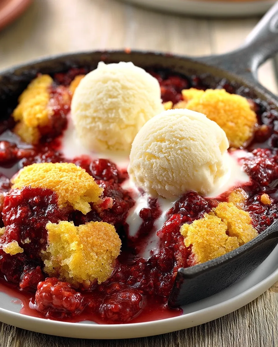 Easy Labor Day Campfire Cobbler Recipe