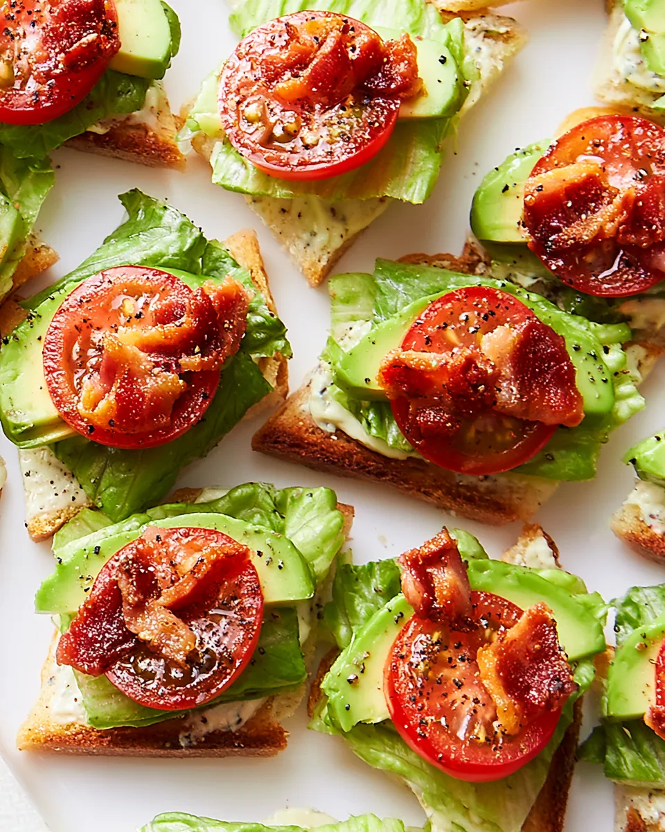 Healthy BLAT Toasts for Labor Day