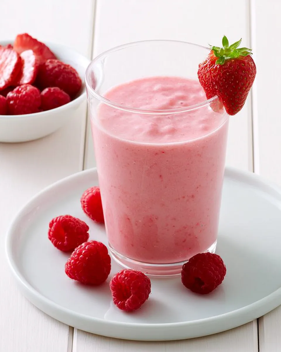 Healthy Red Berry Smoothie Recipe