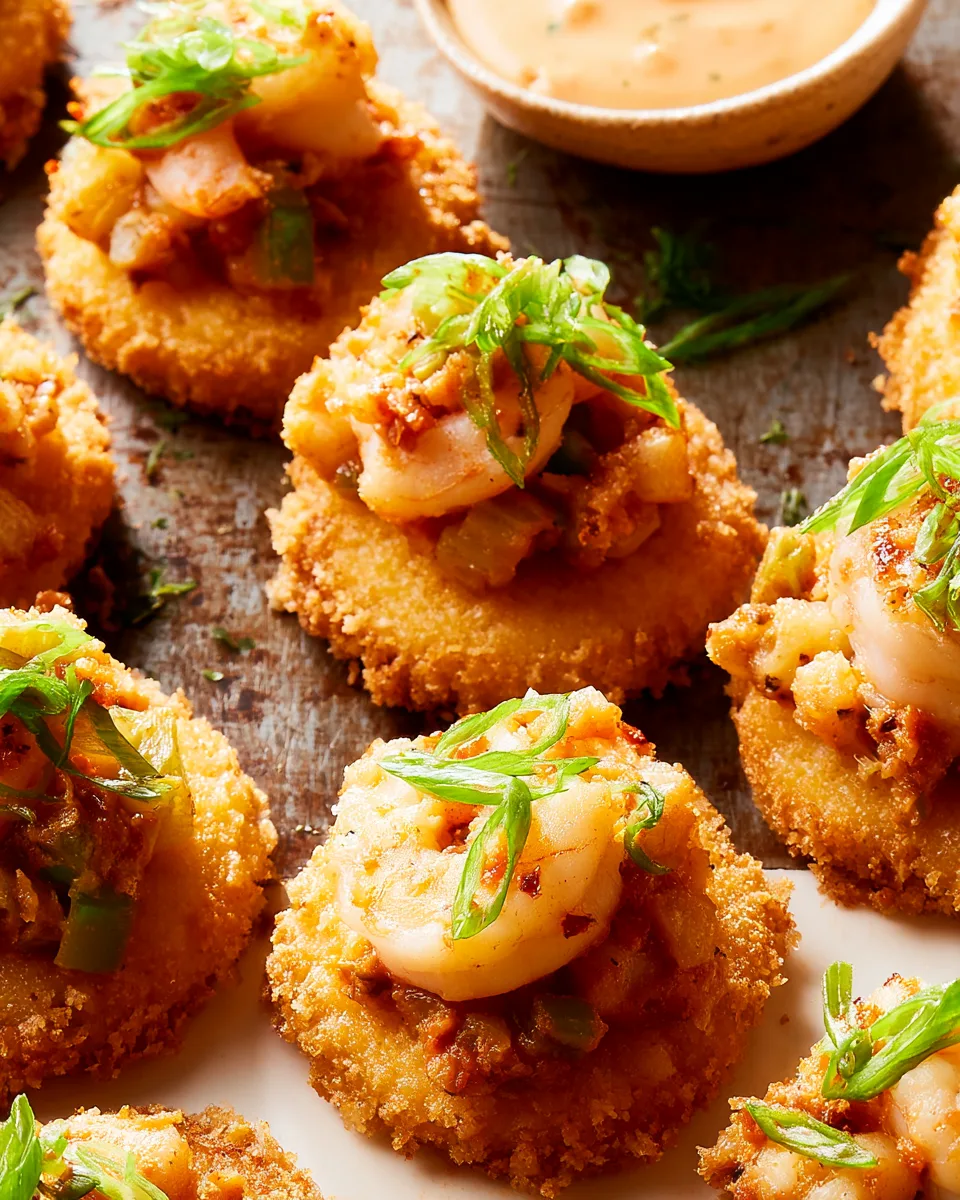 🌭 Labor Day Cheesy Shrimp & Grits Bites