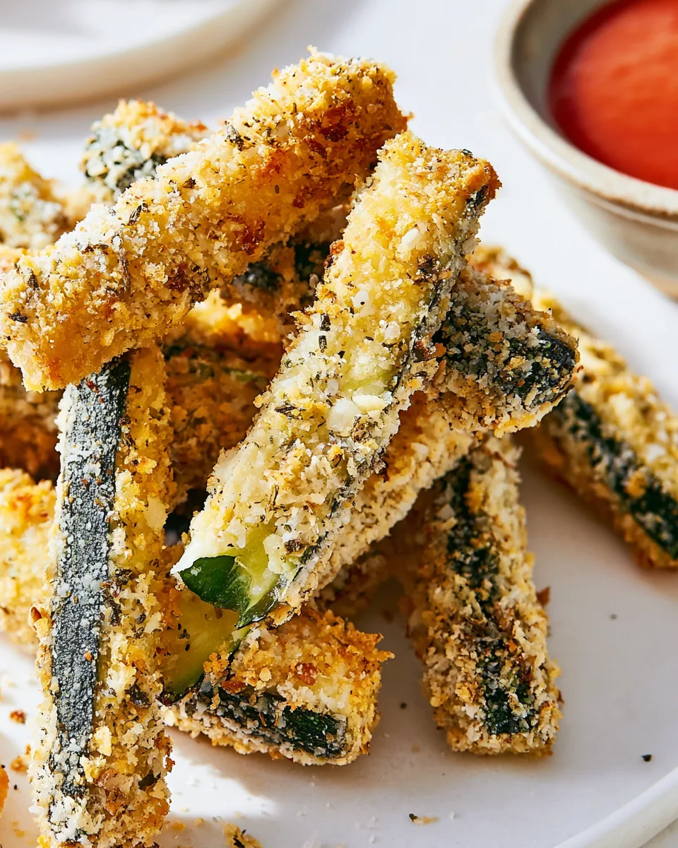 Labor Day Crispy Zucchini Fries