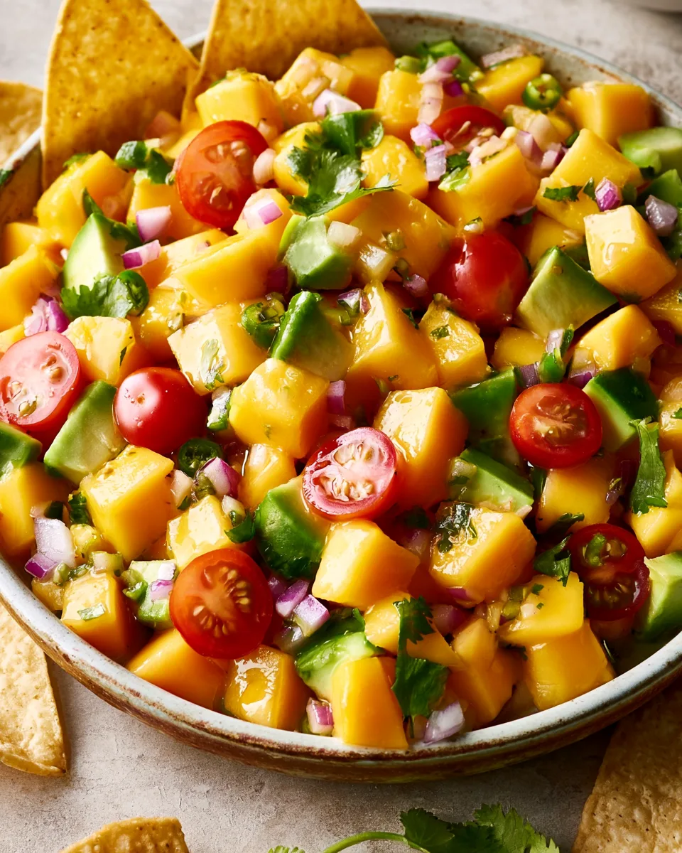 🥭 Labor Day Mango Salsa Recipe