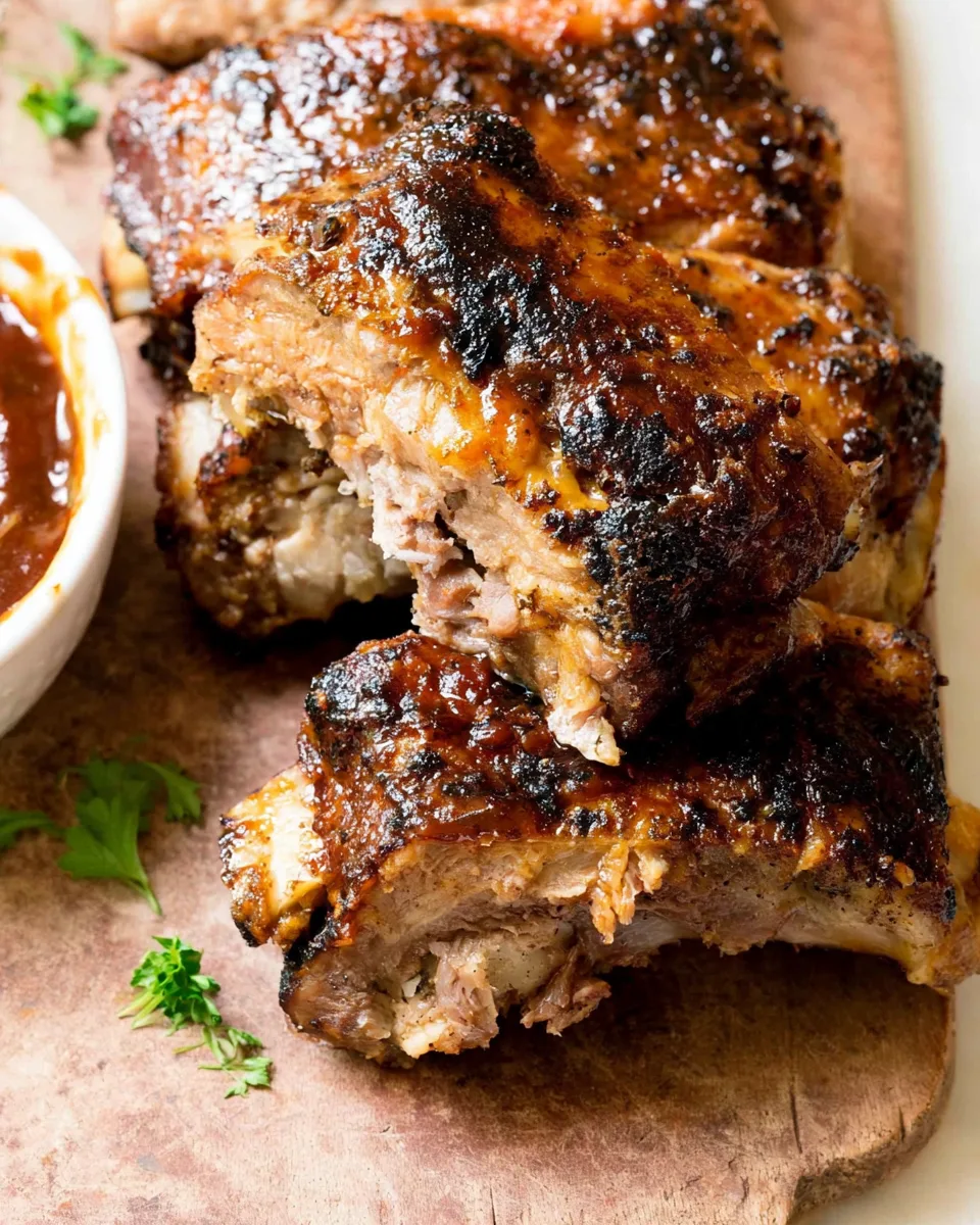 Labor Day Slow Cooker BBQ Ribs