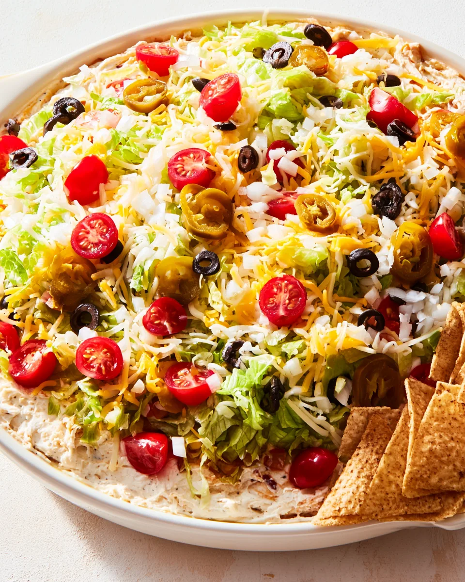 🌮 Labor Day Taco Dip