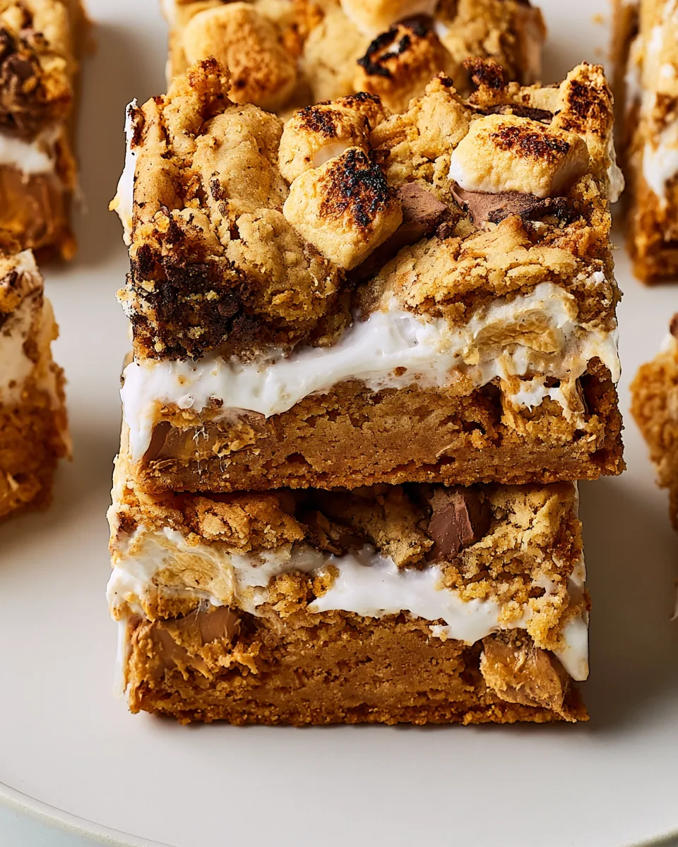 Perfect 🏖️ Labor Day S'mores Bars Recipe