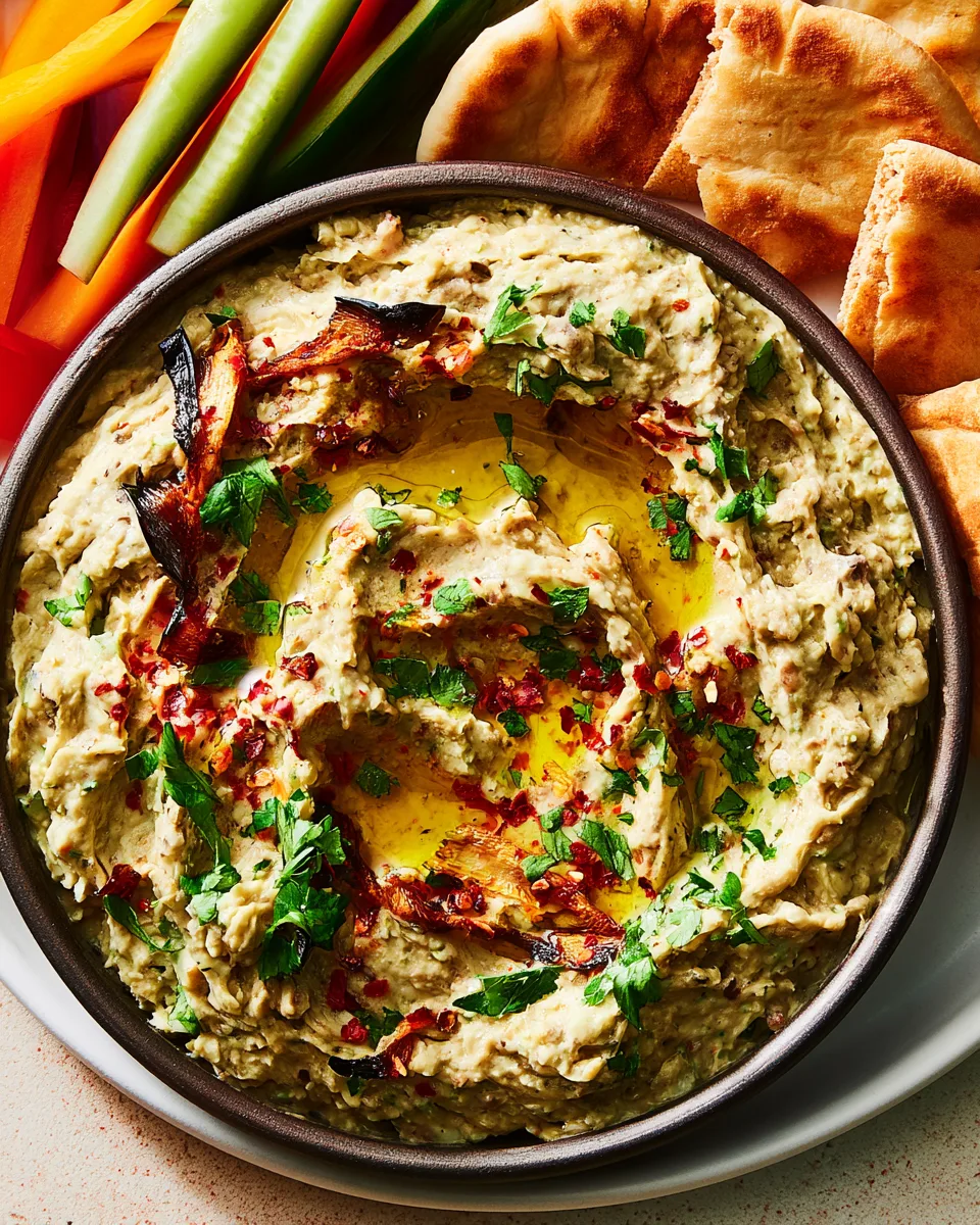 Smoky Labor Day Baba Ghanoush Recipe