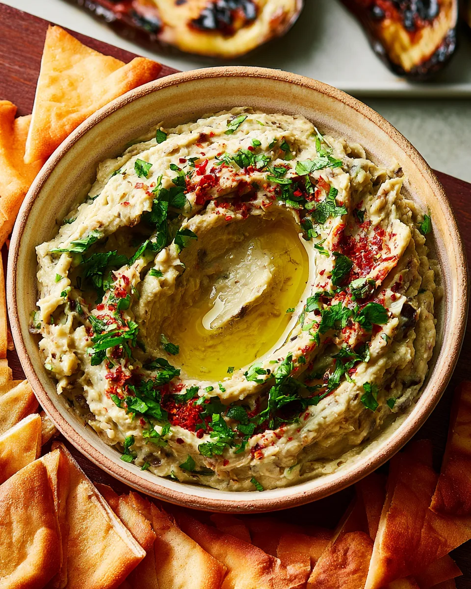 Smoky Labor Day Baba Ghanoush Recipe