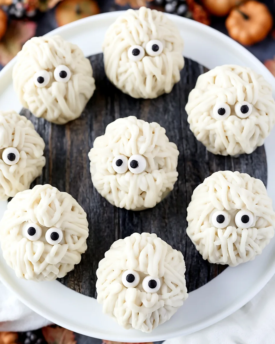 🧟‍♀️ Easy Halloween Mummy Bites