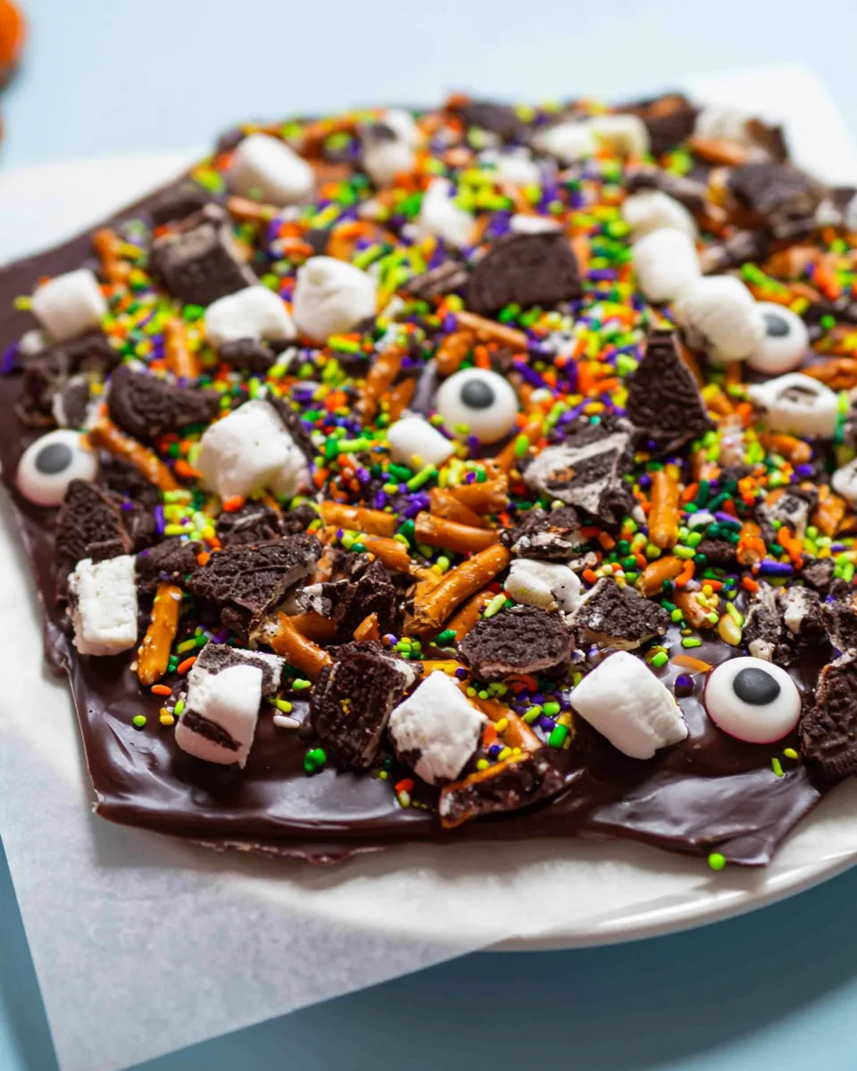 Easy To Make Halloween Bark Recipe