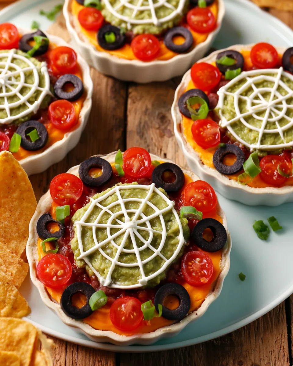 Easy Vegan Halloween Taco Dip