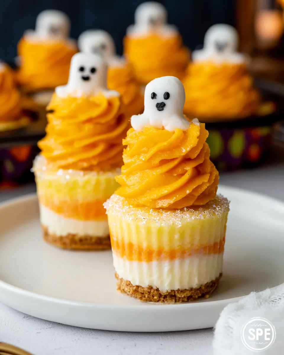 🎃 Halloween No-Bake Mini Cheesecake Recipe
