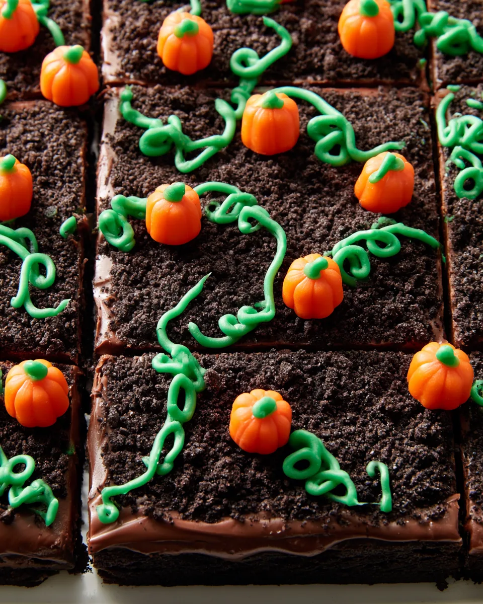 🎃 Healthy Pumpkin Patch Brownies Recipe