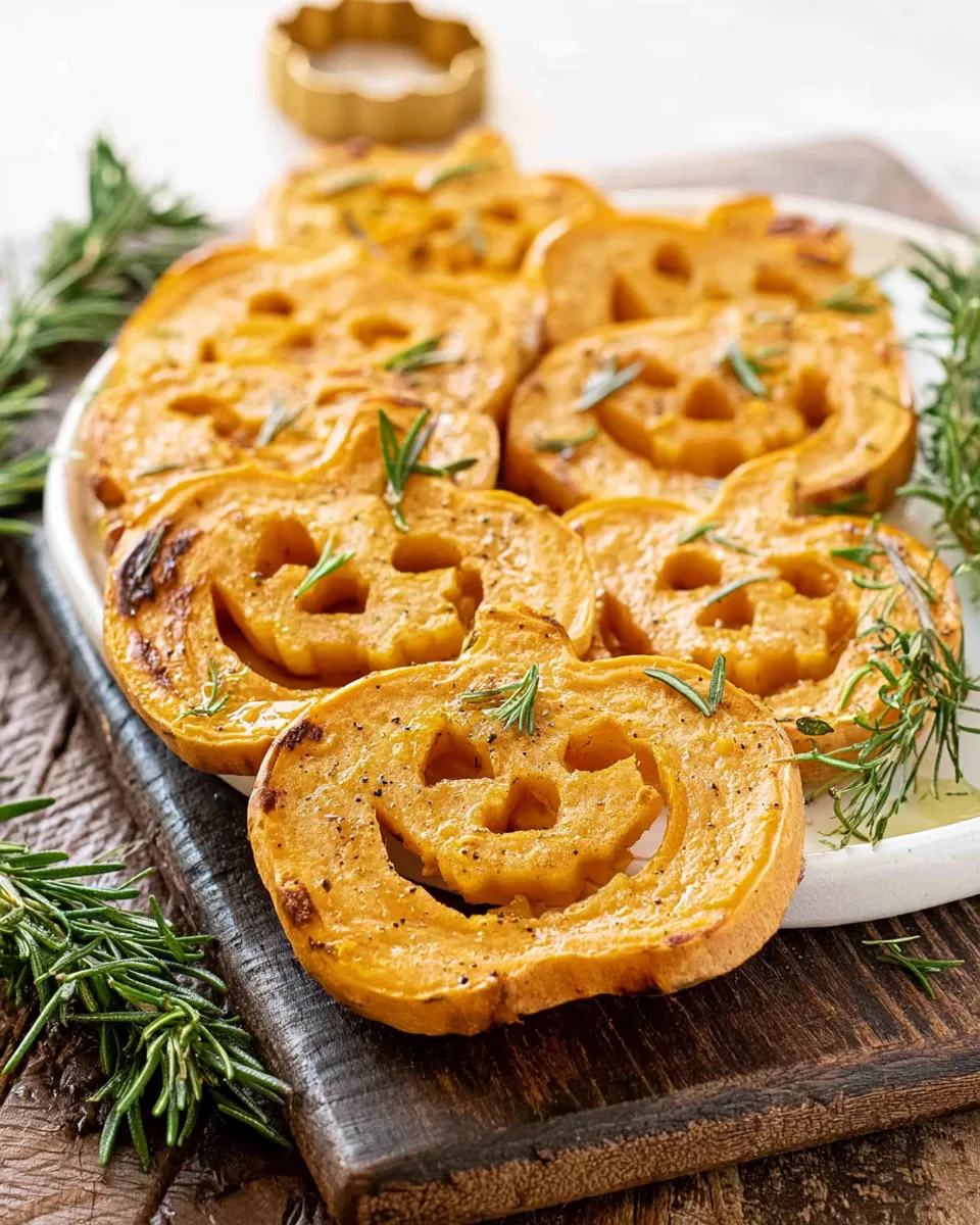 How to Make Jack O Lantern Roasted Sweet Potatoes
