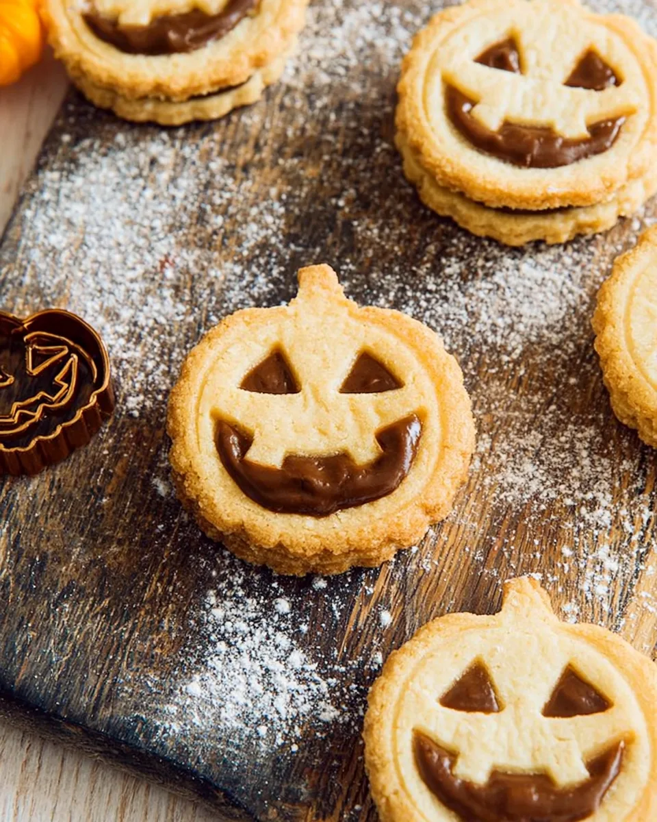 🎃 Jack O' Lantern Keto Halloween Cookies