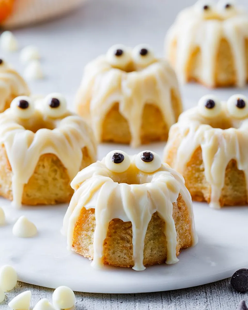 ๐ Keto Ghost Bundt Cakes Recipe