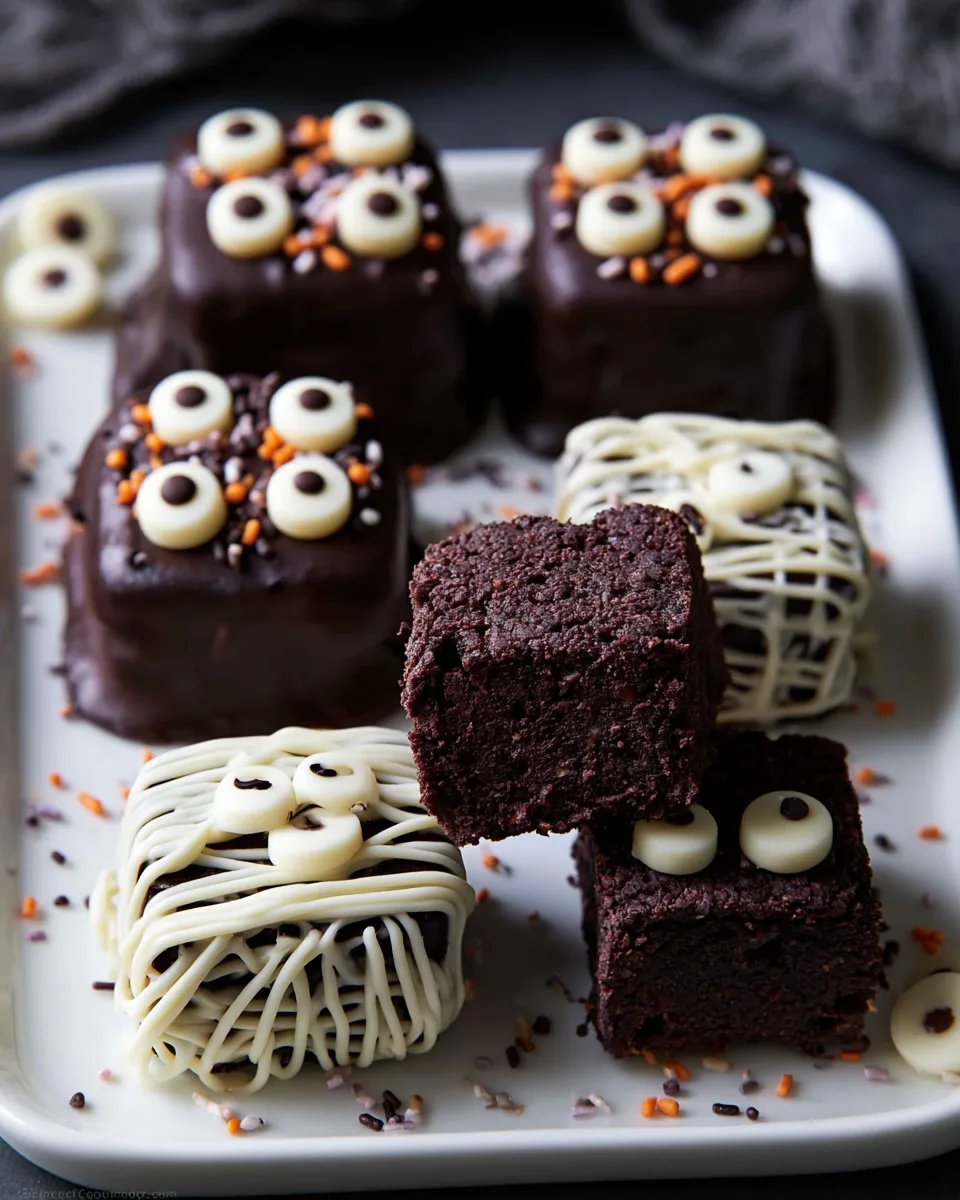 🎃👻 Keto Halloween Brownies Recipe