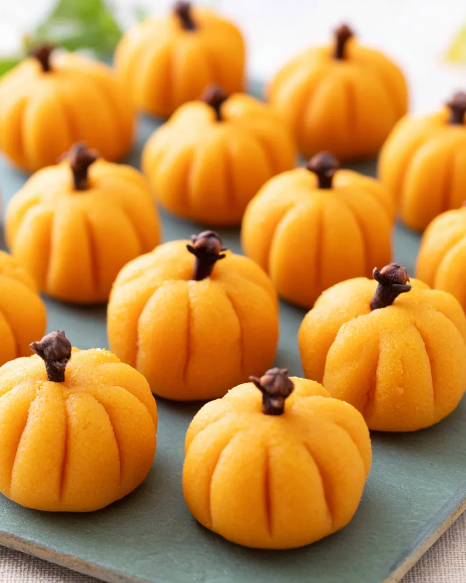 Keto Marzipan Pumpkins Recipe